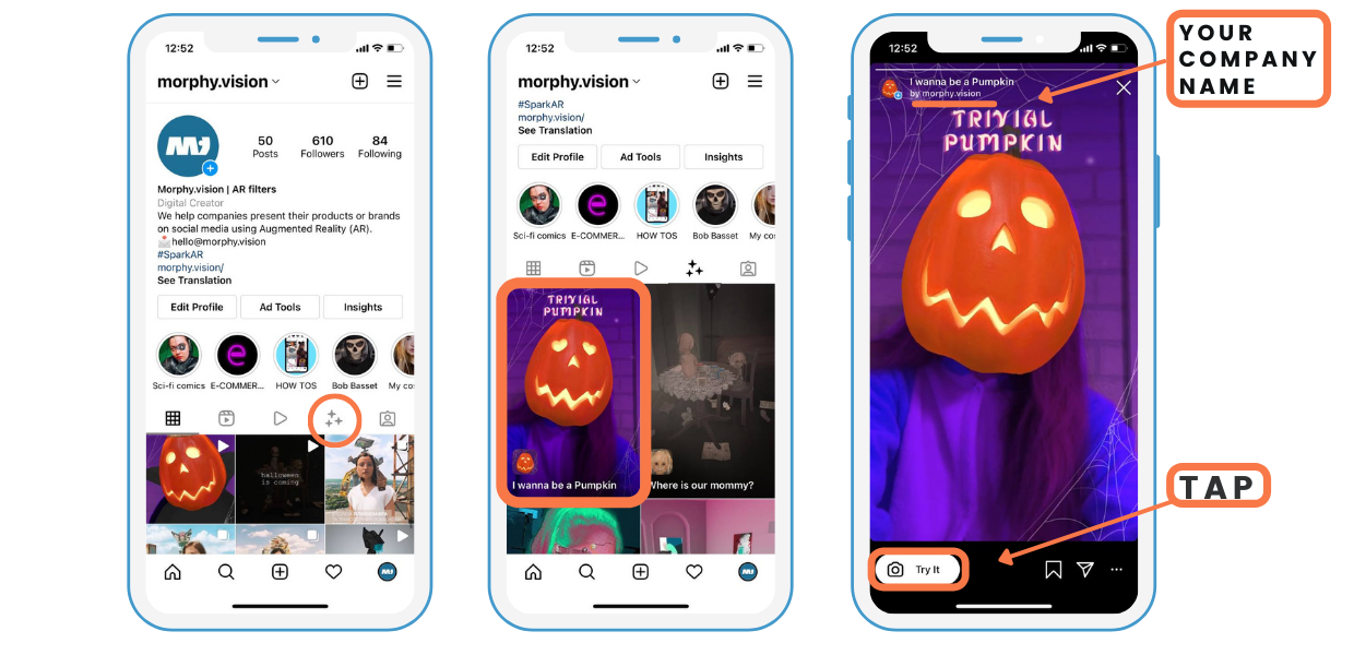 ‍Successful Examples of Holiday Filters in Marketing AR Morphy Vision